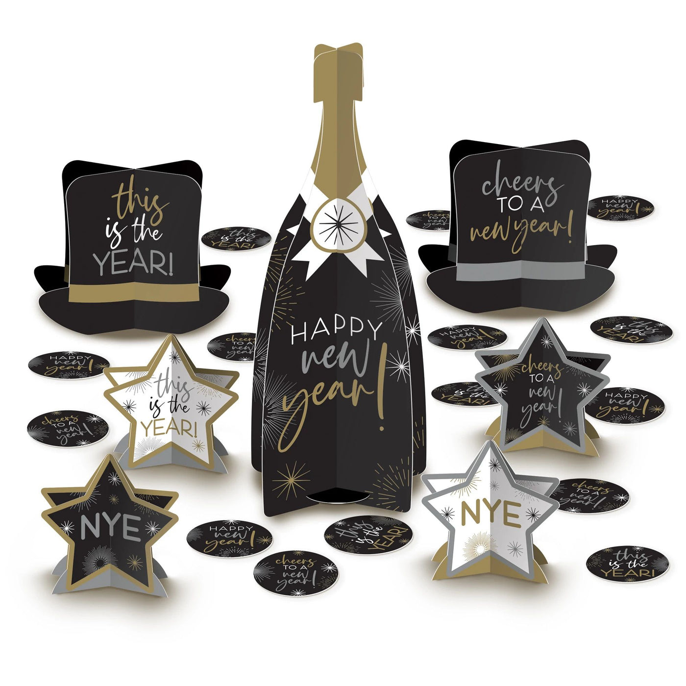 New Years Table Decorating Kit