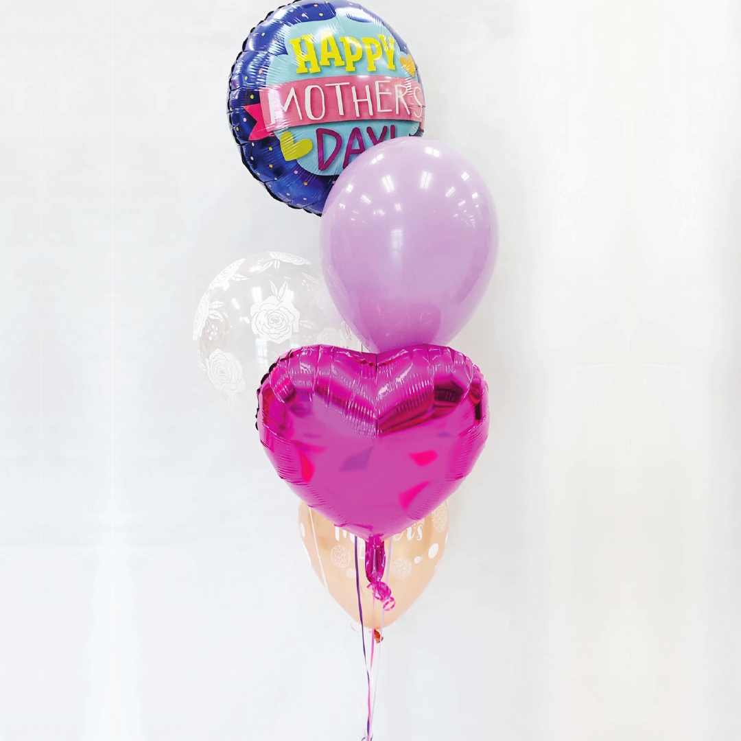 Bouquet de ballons arc-en-ciel - Boutique de Fête Giggles
