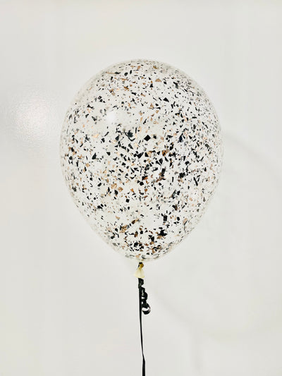 Confetti Filled Helium Inflated Latex
