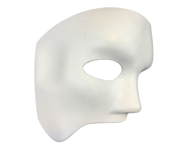 Masque en plastique blanc vénitien
