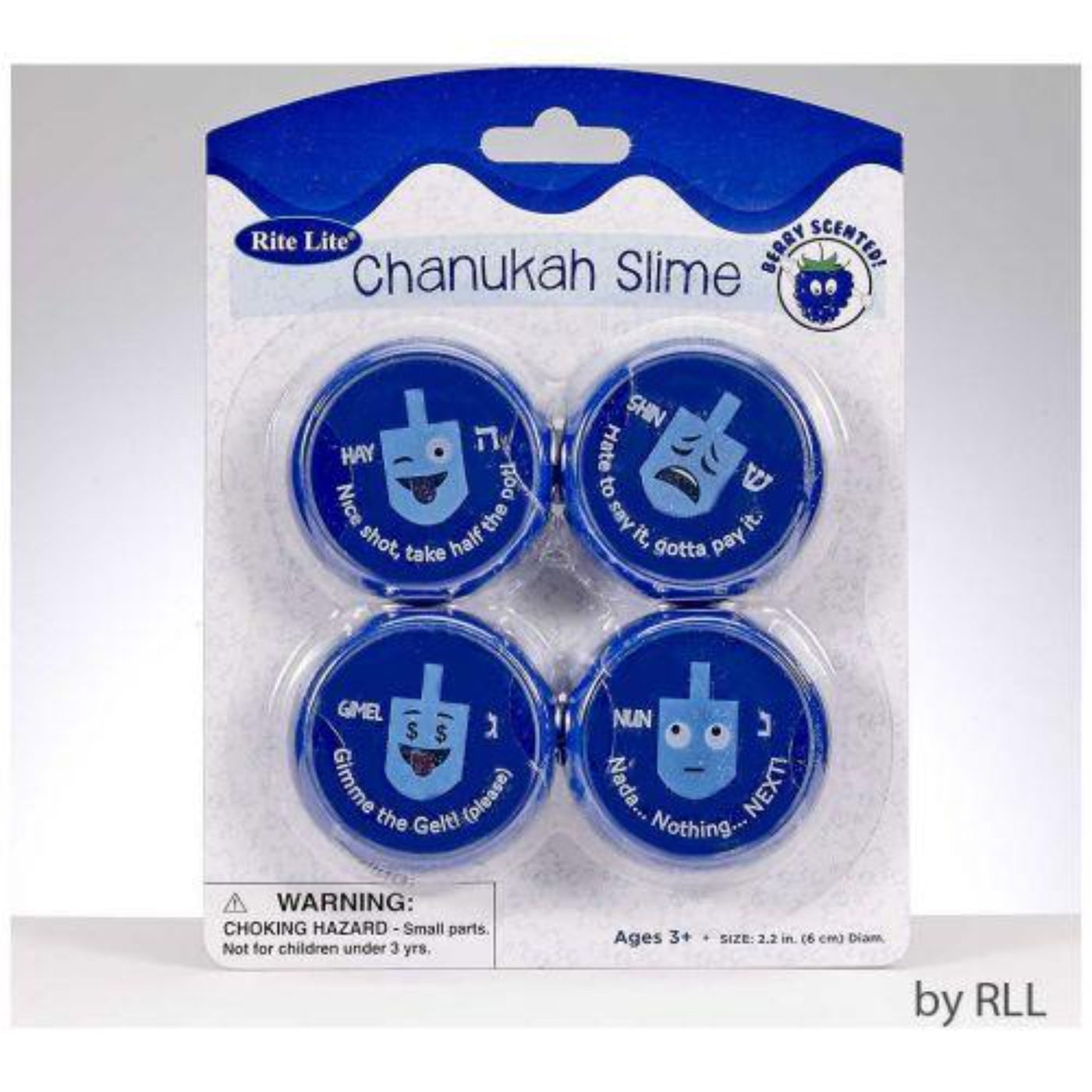 Chanukah Berry Scented Slime