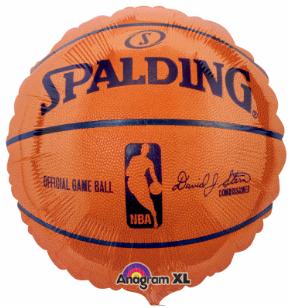 Mylar 18 po. Spalding Basketball