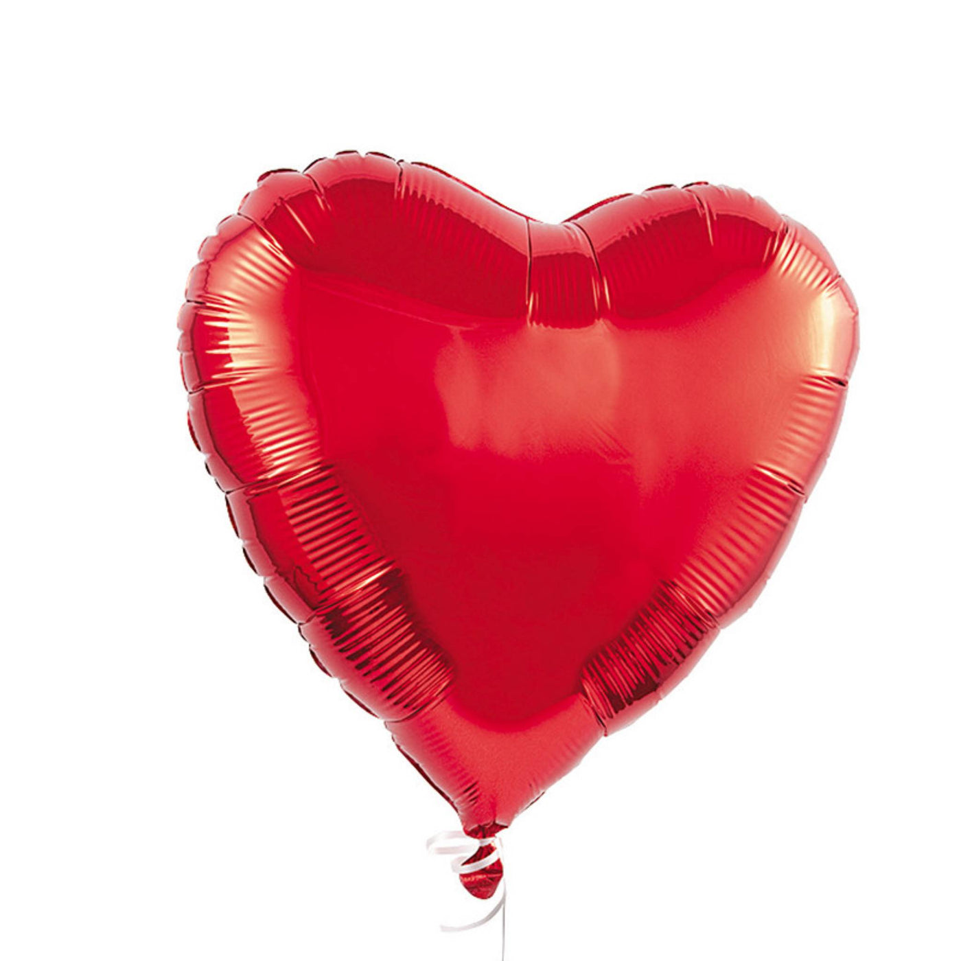 Mylar 18" en forme de cœur en feuille rouge