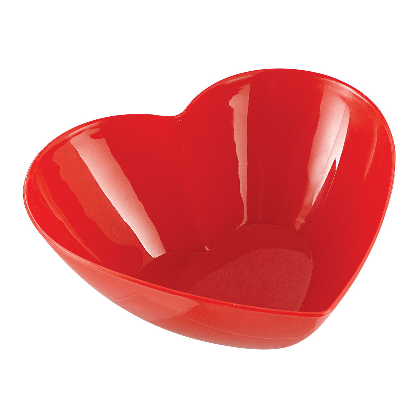 Heart Shape Plastic Bowl