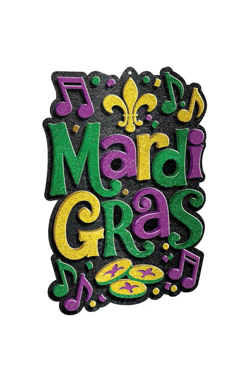 Panneau mural Mardi Gras