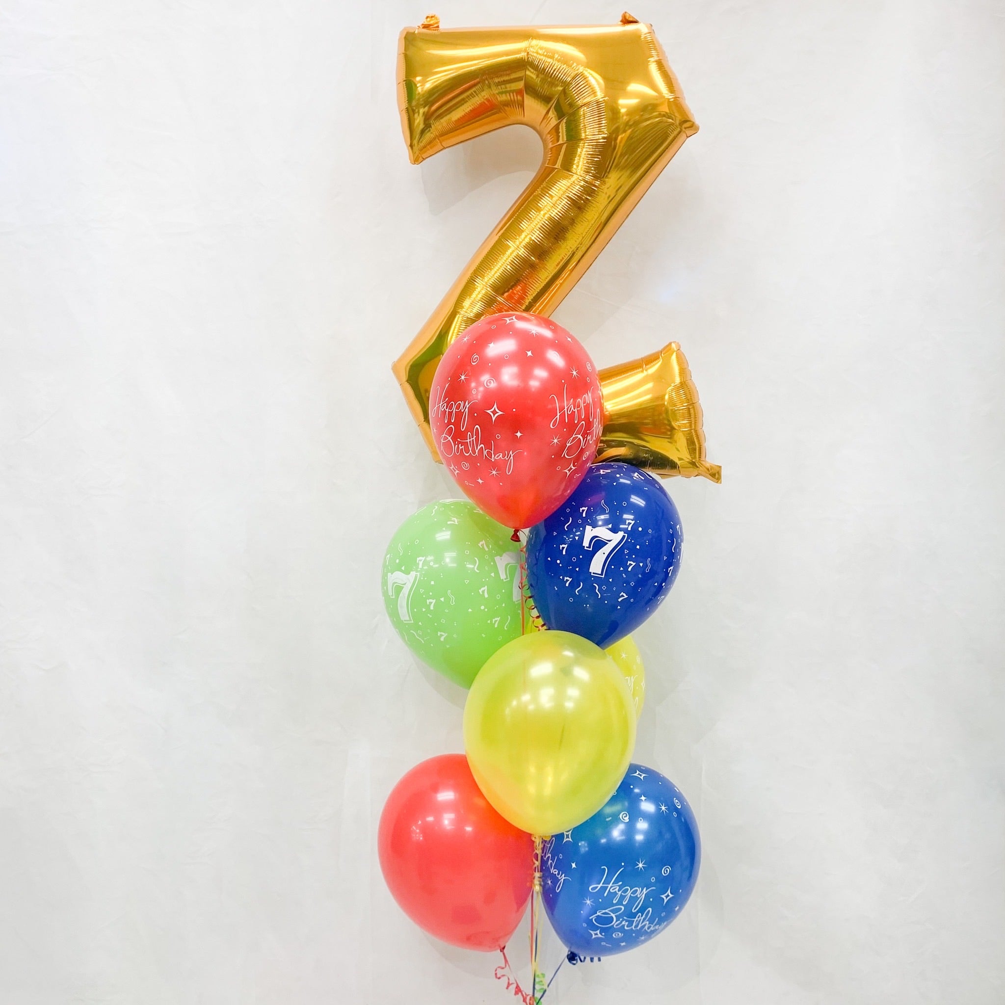 Bouquet de ballons de l'âge de 4 pc - Boutique de Fête Giggles